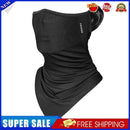 Summer Cooling Face Cover Neck Gaiter with Ear Loops for Cycling Hiking Fis