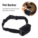 Voice Control Pet Anti Barking Ultrasonic Dogs Training Collar (Black)