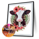 5D DIY Diamond Painting Kits Full Round Drill Cow Mosaic Picture Home Decoration