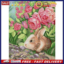 Full Embroidery Print 2 Strands Stamped Cross Stitch DIY Scented Rabbit 14C
