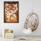 Tiger Family Oil Paint By Numbers Kits Canvas Picture Wall Art DIY (B741)