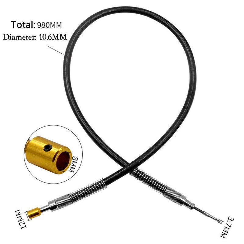 Woodworking Accessories Drill Grinder Extension Cord Rubber Hose Flexible Shaft
