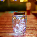 LED Solar Fairy Mason Jar Light Party Wedding Garden Decor (Multicolor 2m) Newly