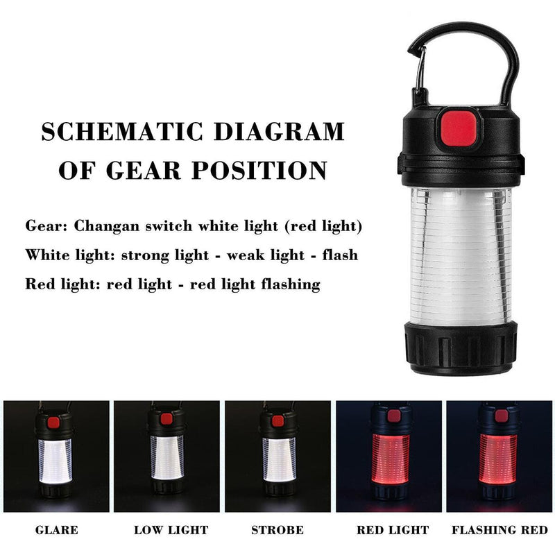 Mini Camping Rechargeable Bug Mosquito Killer Fishing LED Lamp Torch Flashlight: