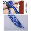 Summer Ice Cooling Wrap Towel Scarf Outdoor Running Neck Headband (Blue)