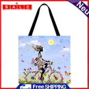Butterfly Girl Shopping Bag, Printed, Casual, Large