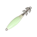 5pcs 95mm*0.9mm Noctilucent Squid Cuttlefish Sleeve Lure Hook Bait Fishhook