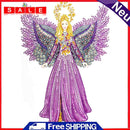 Purple Angel Craft Diamond Painting Rhinestone 5D Special Shaped DIY Mosaic Kit
