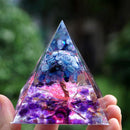 5cm Orgonite Pyramid Orgone Energy Converter Crystal Stone Heal Chakra (D) Newly