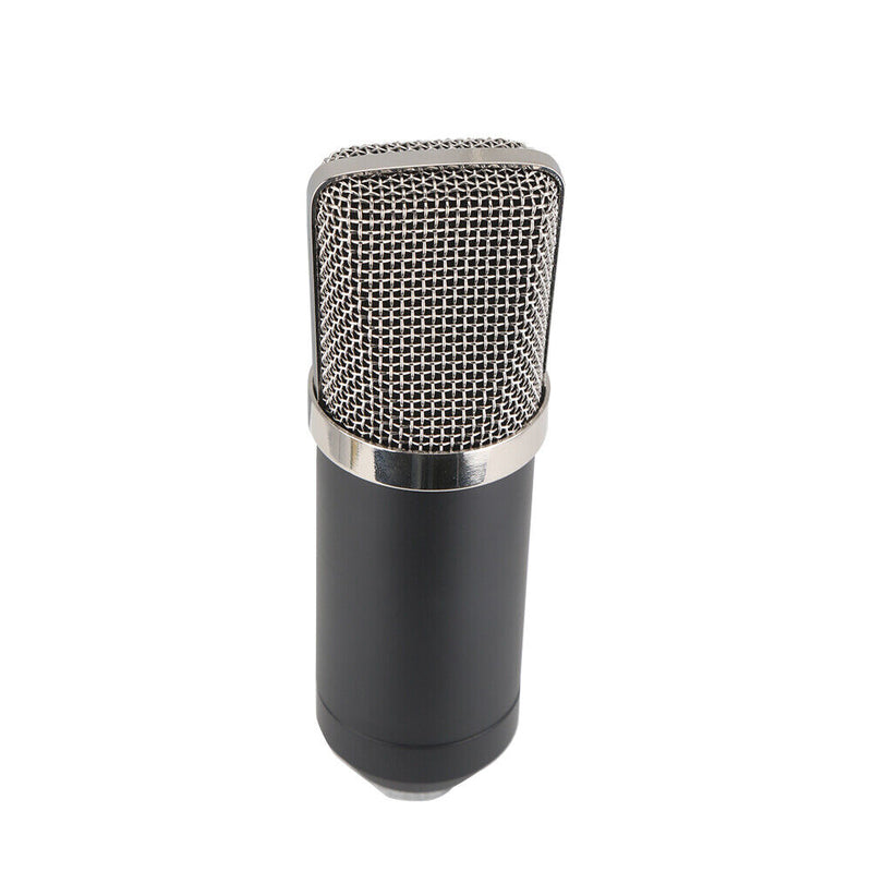 BM-700 Desk-mounted Studio Broadcasting Record Condenser Microphone (Black)