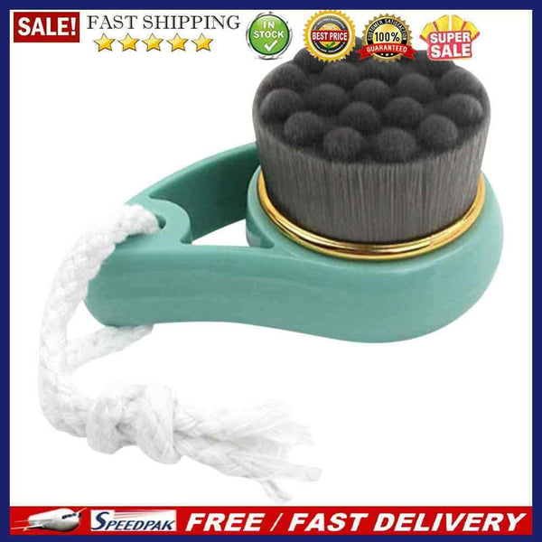 Manual Skin-friendly Facial Cleansing Brush Practical Soft Short Blackhead Br