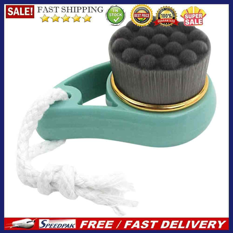 Manual Skin-friendly Facial Cleansing Brush Practical Soft Short Blackhead Br