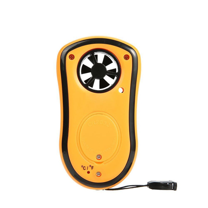 Wind Chill Handheld Digital Anemometer Temperature Tester Wind Speed Meter
