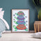Partial Special Diamond Painting DIY Kit 4 Green Turtles Rhinestone Picture