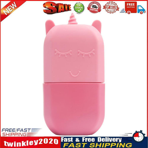 Skin Care Beauty Tool Silicone Ice Cube Massager Face Roller Mold (Pink) Newly