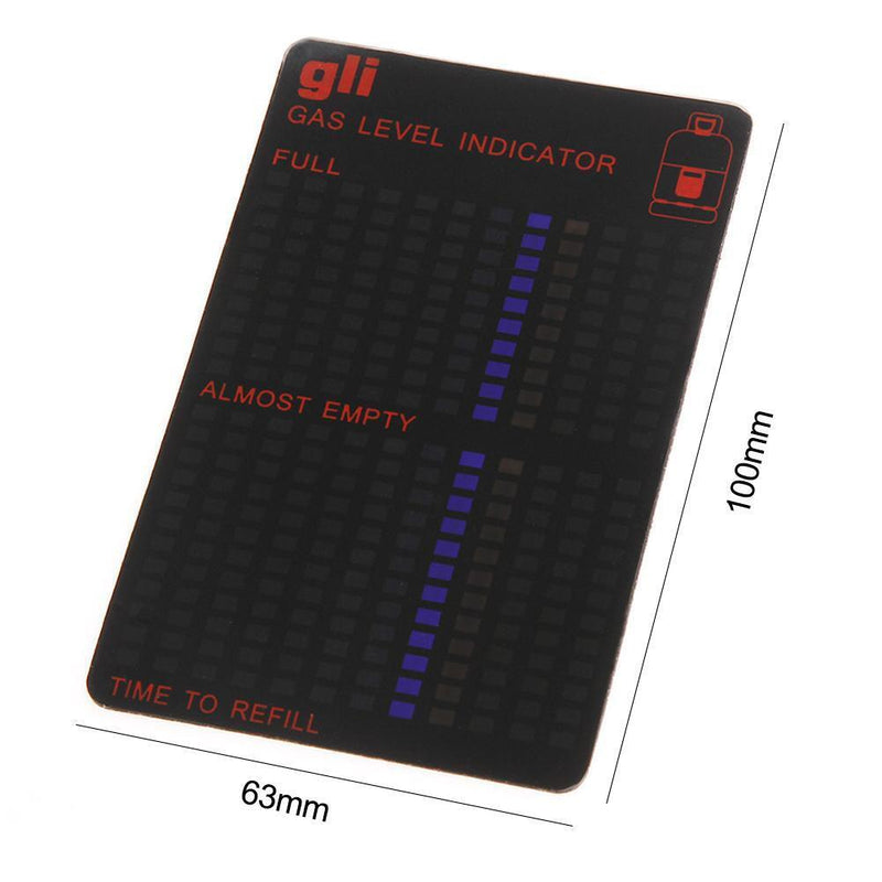 LPG Gas Tank Level Indicator Magnetic Fuel Temperature Meter
