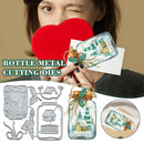 Jar bottle Metal Cutting Dies Scrapbooking Album Card Embossing Stencils Craft`
