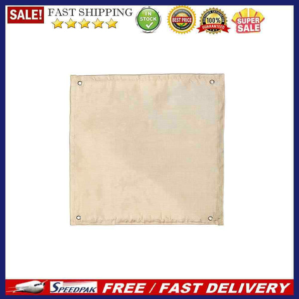 Fiberglass Fire Pit Mat Camping Stove Grill Ember Mat for Patio Deck Grass