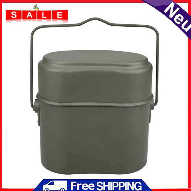 Camping Cookware Mess Kit - 3-Piece Aluminum Alloy Camping Pots and Pans Set