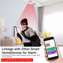 Tuya ZigBee Siren WiFi Wireless Sound Light Safe Alarm Sensor Support Smart Life