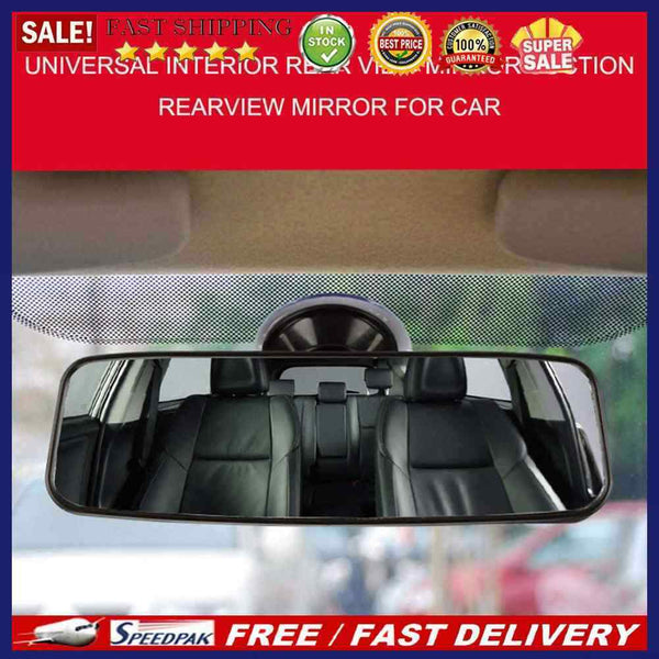 For SUV Truck Vehicle Universal Car Interior Rear View Mirror with Suction Cup