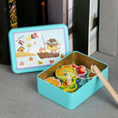 Wooden Magnetic Fish Toys Kids Educational Fishing Magnet Puzzle Game Gifts UK