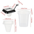 Durable Funnel Cup Red Worm Feeder Fish Tank Supplies Feeding Cup Fish Feeder