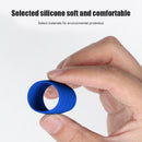 2x Fixed Gear Road Bike Handlebar Tape Fixing Ring Silicone Bar Wrap Sleeve L