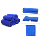 5pcs 25 X 25cm Soft Cloths Cleaning Duster Microfiber Car Towel Detailing Newly