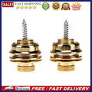 2PCS Anti-Skid Straplocks Electric Acoustic Guitar Bass Strap Locks Button