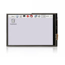 JUNERAIN 3.5 Zoll LCD HDMI Display Touch Screen + ABS Gehäuse für Raspberry Pi 3