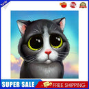5D Cute Cat Mosaic Diamond Painting Drawing Full Round Drill DIY Art Handcraft