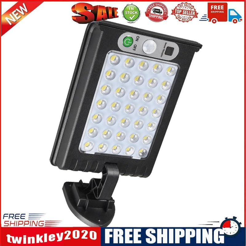 Outdoor Solar Wall Light Waterproof Motion Sensor COB Lamp Street Light (A)