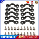 10x C Type Deck Rope Buckles Kayak Humpback Handle Buckle Ties Rigging Kit