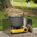 BBQ Burner Gas Stove Wind Shield Wind Screen Windproof Screen Burner Wind Guard
