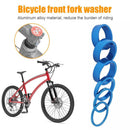 6pcs CANSUCC MTB Bicycle Headset Front Fork Washers Spacers Gasket (Blue)