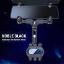 360° Rotatable And Retractable Car Phone Holder Multifunctional Rearview Mirror`