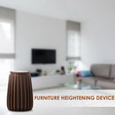 2x Bed Stabilizer Headboard Stoppers Anti-shake Frame Tool (L Dark Brown) Newly