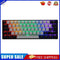 T60 62 Keys NKRO Wired Gaming Computer Mechanical Keyboard (Black Grey)