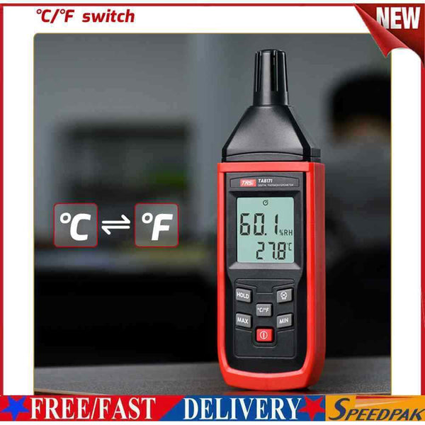 Digital Handheld Thermometer Hygrometer Humidity Meter Rooms Hygrometer
