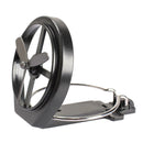 Universal Car Air-Outlet Folding Cup Bottle Drink Holder with Fan Black  Newly