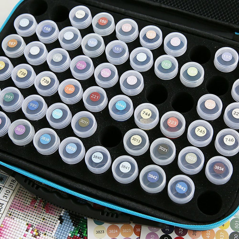 Drill Tray Diamond Painting Pen Beads Storage Container Bead Storage Jar
