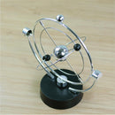 Electric Newton Cradle Steel Balance Ball Physics Science Pendulum Ornament