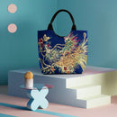 Ethnic Women Peafowl Embroidery Shoulder Bag Canvas Large Handbag Crossbody Bags