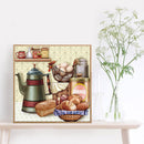 Kettle Mosaic Drill Point Diamond Painting Rhinestone Handicraft Bedroom Decor