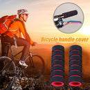 1 Pair Bike Bicycle Handle Bar Sponge Grip Cover Bar Grips Sleeve (Red)