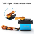 25kg Digital Servo 180 Degree Stainless Steel Gear Servo Waterproof Arms Newly