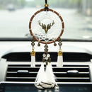 Decorative Feather Ornament Car Pendant Dream Catcher Hanging Wind Chimes