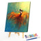 Frameless Dancing Girl Oil Paint By Numbers Kit DIY Acrylic Handmade Handic