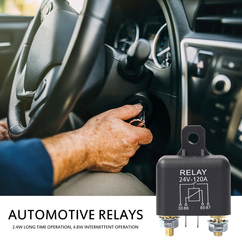 Protective Car Start Power Control Relay 24V 100A/120A/200A Auto Current Control